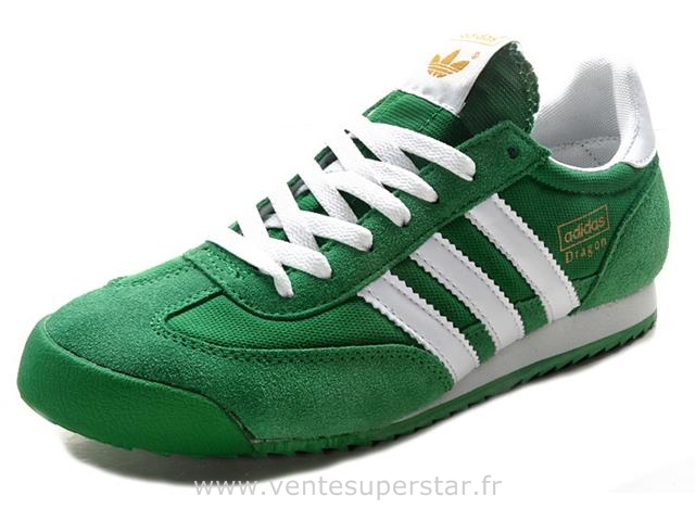 adidas dragon vert