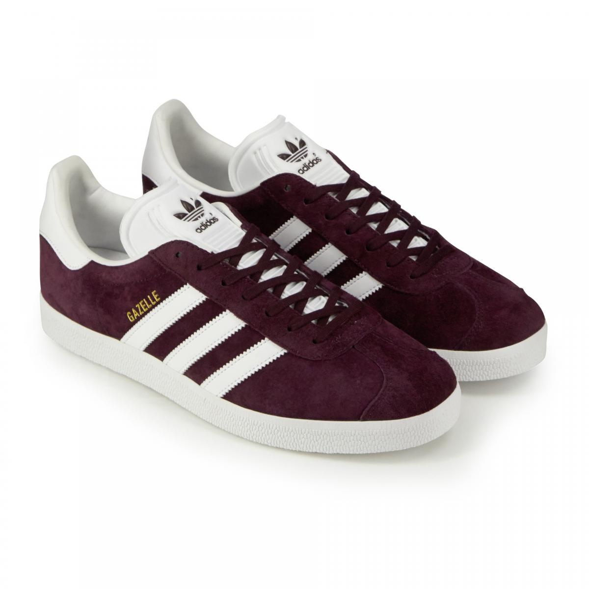 adidas gazelle femme rouge bordeaux