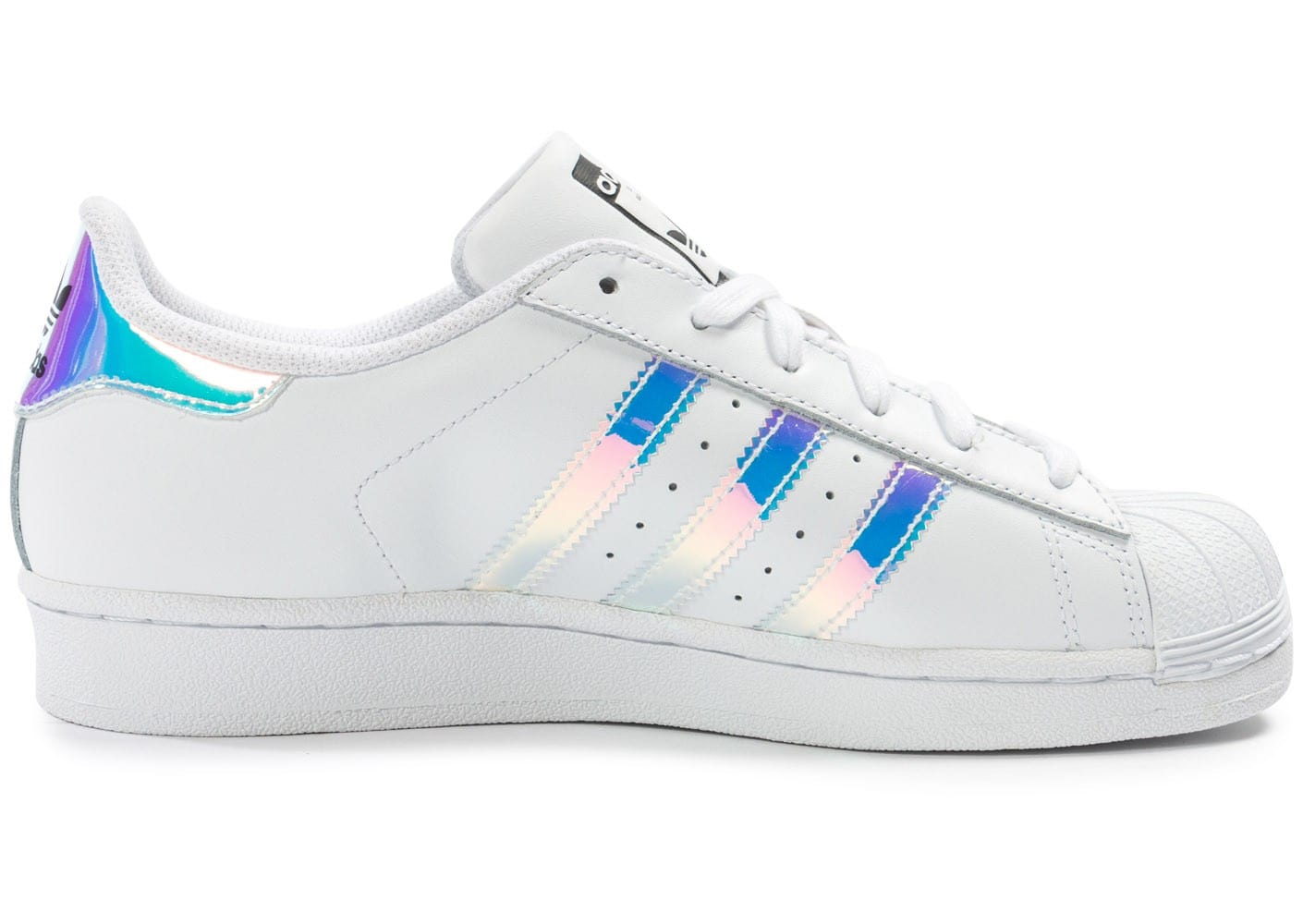 adidas superstar noir holographique