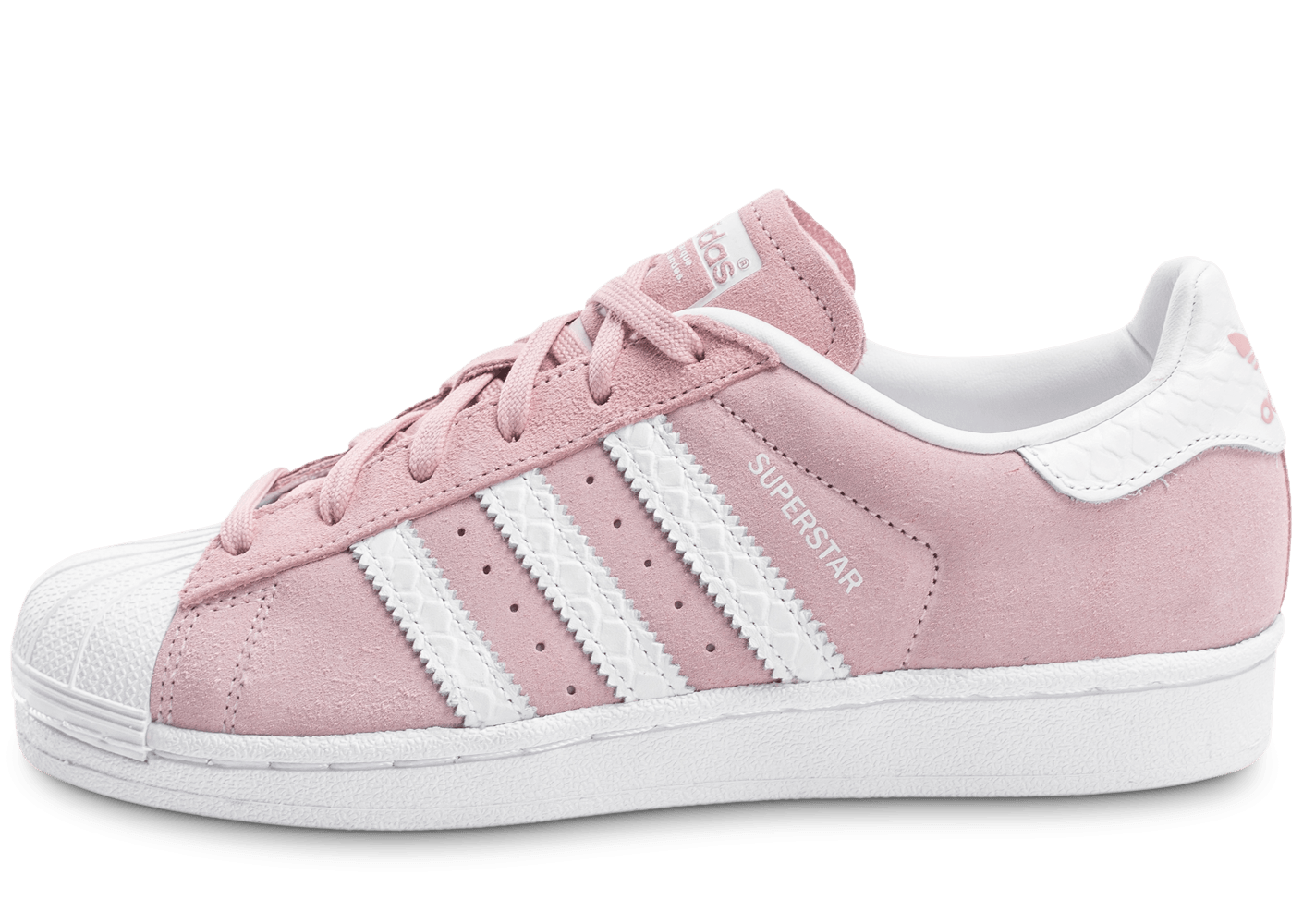 basket adidas fille superstar rose