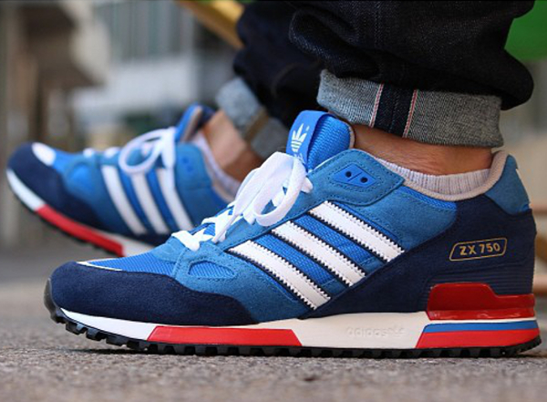 adidas originals zx 750 bleu