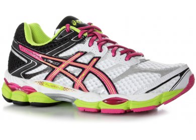 asics gel cumulus fille jaune