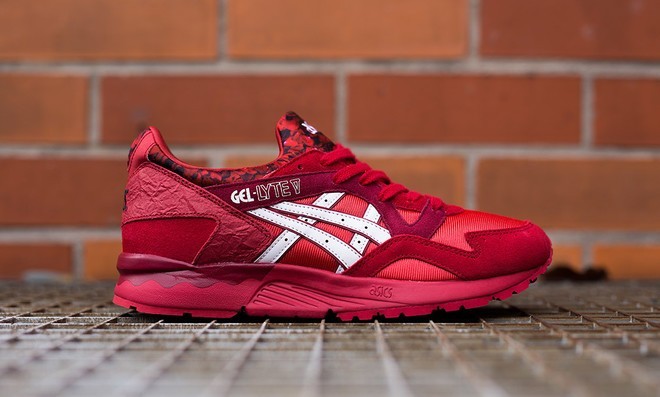 asics gel lyte rouge
