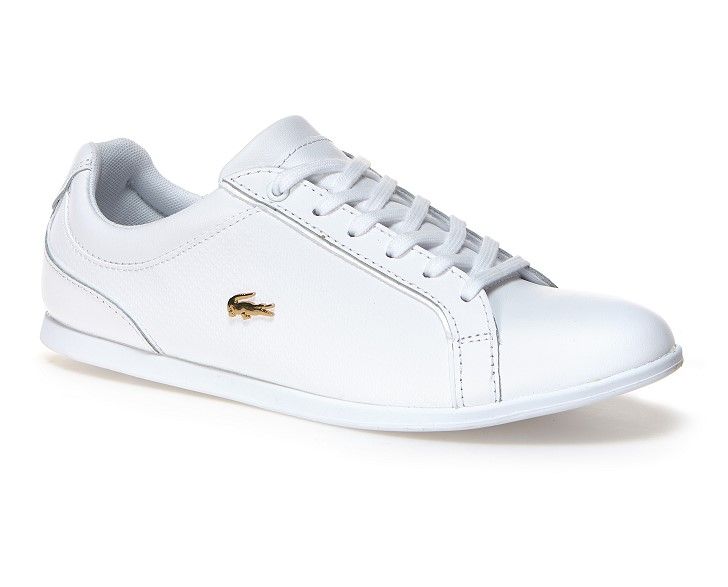 basket blanche lacoste